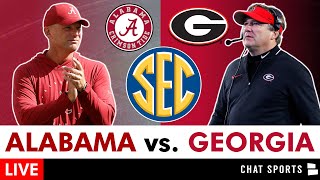 Alabama vs Georgia Live Streaming Scoreboard PlayByPlay Highlights  2024 CFB Week 5  SEC News [upl. by Eliseo]