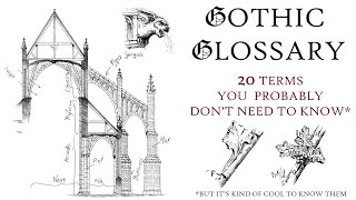 HISTORY OF ARCHITECTURE IN SKETCHES Gothic Glossary [upl. by Ailin435]