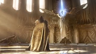 DIABLO 3 Tyrael Enters High Heaven Scene Cinematic 4K [upl. by Airbas115]