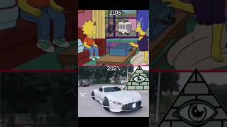 Simpsons real prediction 😱😱 simpsons simpsonsfamily bartsimpson cartooncharacter thesimpsons [upl. by Bolten]