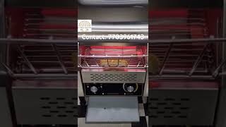 Conveyor Toaster Demo Contact 7703961743 for bookings [upl. by Ennylcaj]