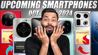 Top 8 Best Upcoming Phone Launches ⚡ October 2024 [upl. by Atinwahs]