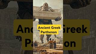 Ancient Greek Parthenon shorts ancientegyptianpyramids greek parthenon pyramid egypt ai [upl. by Easlehc848]