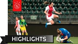 Highlights ADO Den Haag  Ajax Vrouwen [upl. by Lotsyrk184]