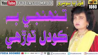 Tuhinji Be Ko Dil Tore  Fozia Soomro [upl. by Assirt]