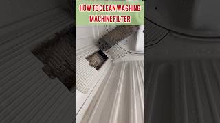 How to clean washing machine filter washingmachinecleaning [upl. by Tye]