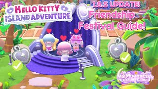 💖🥹Friendship Festival Guide  Hello Kitty Island Adventure 💖🥹 [upl. by Ellak859]