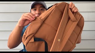 Carhartt 25L Classic Laptop Backpack Review [upl. by Aicilyhp]