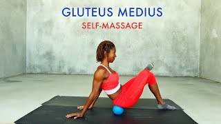 Part 4 Gluteus Medius  Self Massage Using A Foam Ball [upl. by Zamora644]