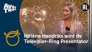 Hélène Hendriks wint de TelevizierRing Presentator  Gouden TelevizierRing Gala 2023 [upl. by Yacov]