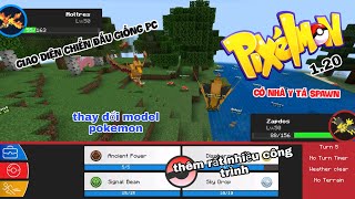 Cách Cài AddonMod Pixelmon V5 Mới Nhất Có Giao Diện Chiến Đấu Cực Giống Pc Cho Minecraft Pe 120 [upl. by Eelyah]