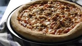 Receta de Masa de Pizza Casera  Estilo Domino´s pizza y Pizza hut [upl. by Aggappera703]