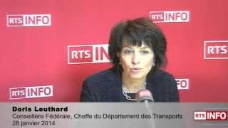 Linvité de la rédaction  Doris Leuthard [upl. by Durrett421]