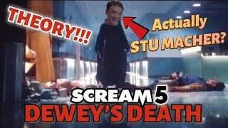 STU MACHER THEORY Stu Killed Dewey in Scream 5 2022 Deweys Death [upl. by Reamy]