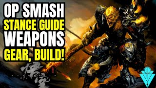 Black Myth Wukong Smash Stance Guide Combos Gear Weapons Beginners Guide [upl. by Sackville660]