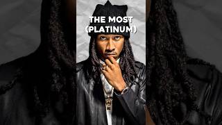 Rappers With The MOST Platinum Songs [upl. by Ettelorahc]