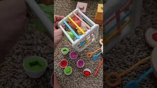 6 in 1 Baby Toys 6 to 12 Months Montessori Toy for Toddlers 13 [upl. by Bartlett]