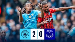 HIGHLIGHTS HAALAND BRACE MAKES IT 10 WINS IN A ROW  Man City 20 Everton  Premier League [upl. by Aramoiz630]