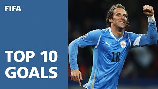 TOP 10 GOALS  2010 FIFA World Cup South Africa [upl. by Irafat]