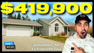 419900  43 Concord Crescent  Quispamsis New Brunswick  For Sale [upl. by Fogarty]