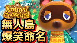 【集合啦！動物森友會】1無人島爆笑命名 Animal Crossing 2020 [upl. by Maury]