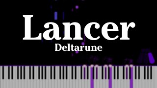 Deltarune  Lancer Piano Cover [upl. by Vine]