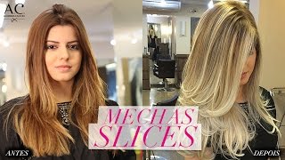 COMO FAZER MECHAS SLICES [upl. by Ttehr]