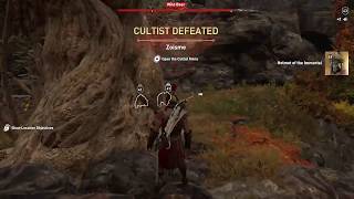 Assassins Creed Odyssey Worshippers of the Bloodline  Zoisme [upl. by Nomad]