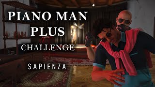 Hitman 3 quotPIANO MANquot Challenge  SASO No KOs No Guns Fiber Wire Only Master Sapienza [upl. by Tasia]