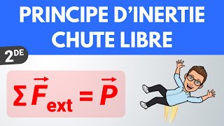 Chute libre et contraposée du principe dinertie  Seconde  Physique [upl. by Aissenav]