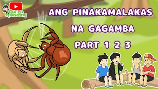 Ang Pinakamalakas Na Gagamba Pt 1 2 amp 3 Compilation  Pinoy Animation [upl. by Enirahtac]