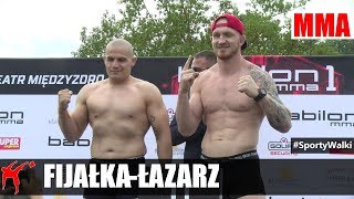 Babilon MMA 1 Michał Fijałka vs Marcin Łazarz [upl. by Gordie]