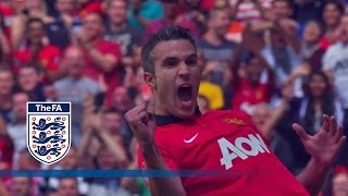 Manchester United 20 Wigan Athletic  Community Shield 2013  Goals amp Highlights [upl. by Salim]