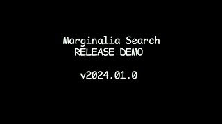 Marginalia Search v2024010 Release Demo [upl. by Ahsinirt]