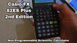 Casio FX 82ES Plus 2nd Edition  NonProgrammable Scientific Calculator  252 Functions  Amazon [upl. by Stinson]