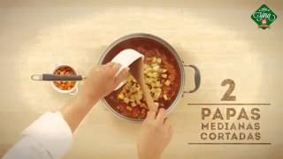 Cocina Fina Crema de garbanzos y tomates [upl. by Perrins]