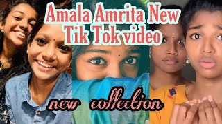 Amala Amrita latest update Tik Tok collection  New songs  cute sisters  Devil queen [upl. by Asital]