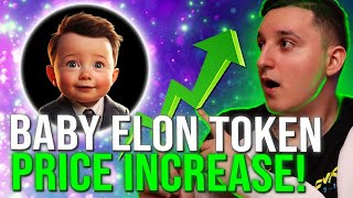 PEPE COIN HOLDERS THIS IS BIG  BABY ELON PRICE INCREASE  BABY ELON PRICE PREDICTION [upl. by Notniuq393]