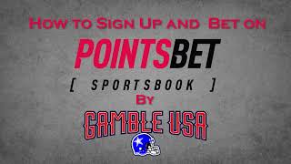 How to bet on PointsBet sportsbook  Beginners Guide [upl. by Akahs]