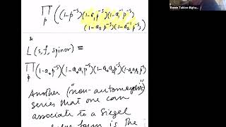 Automorphic forms on GSp4 a survey  Ramin TaklooBighash [upl. by Karyl]