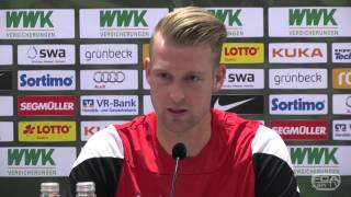 FC Augsburg Pressekonferenz vor Hoffenheim [upl. by Lillywhite]