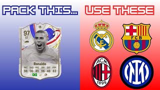 I PACKED AN EXTINCT ICON IN EAFC ICON PP DETERMINES MY CAREER MODE [upl. by Arlinda]