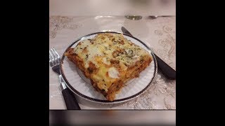 لازانيا الإيطالية بصلصة البولونييز الأصلية وطريقة تخزينها في المجمد Lazagne bolognaise [upl. by Deeas653]