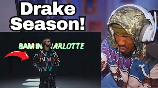 DRAKE SEASON IS HERE  Drake  8 AM In Charlotte REACTION [upl. by Xirdnek41]