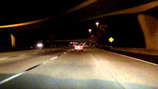 Interstate 95  Florida Exits 363 to 360 southbound Night [upl. by Ettennan]