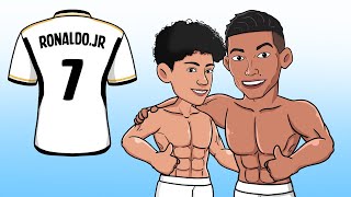 Cristiano Ronaldo Junior  New Star New Legend  Ronaldos Relationship With Cristiano Jr [upl. by Zerimar]