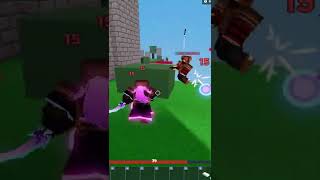 Amazing Clutch With New Evelynn Kit Roblox BedWars [upl. by Tarazi]