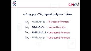 CPIC guideline for Atazanavir and UGT1A1 [upl. by Nire]