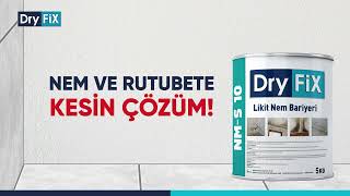 Nem ve Rutubet Boyası I Küf Önleyici Boya I Dryfix Neme Son [upl. by Scopp]