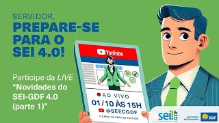 Live Novidades do SEIGDF 40 parte 1 [upl. by Attenna]